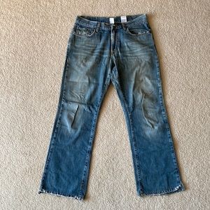 Vintage distressed jeans